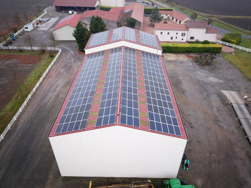Installations photovoltaïque, Chamalières