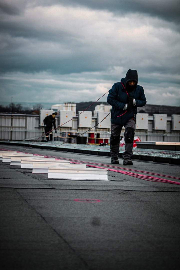 Intervention de désamiantage bâtiment industriel en Auvergne