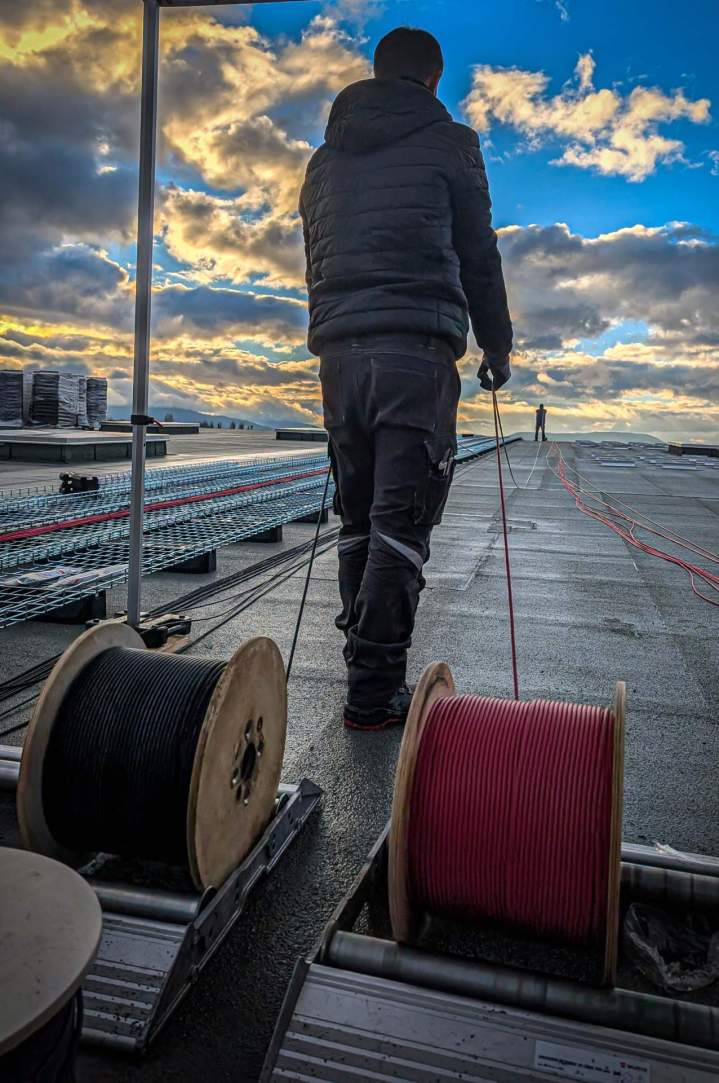Travaux de désamiantage sur toiture en Auvergne