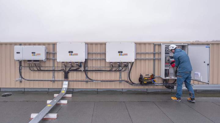 Installation de batteries solaires en Auvergne